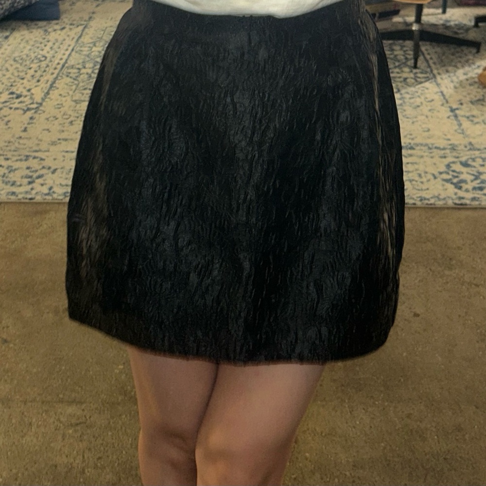 & other stories floral jacquard skirt